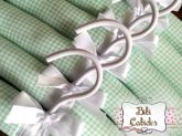 Cabide Forrados Verde