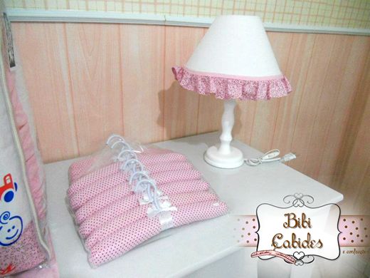 Cabide Forrados Rosa
